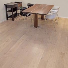 Ek Country Vit Mattlack 185mm<br/ > Wiking Plankgolv